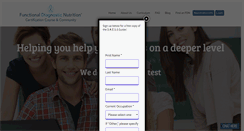 Desktop Screenshot of functionaldiagnosticnutrition.com